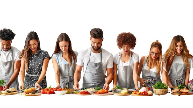 team members in kitchen